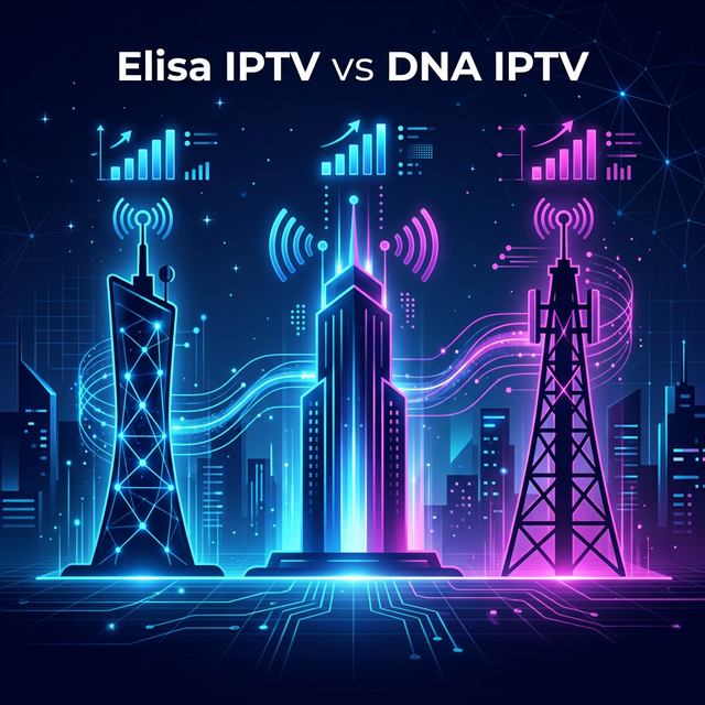 Elisa IPTV vs DNA IPTV vertailu