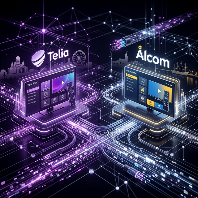 Telia ja Ålcom IPTV