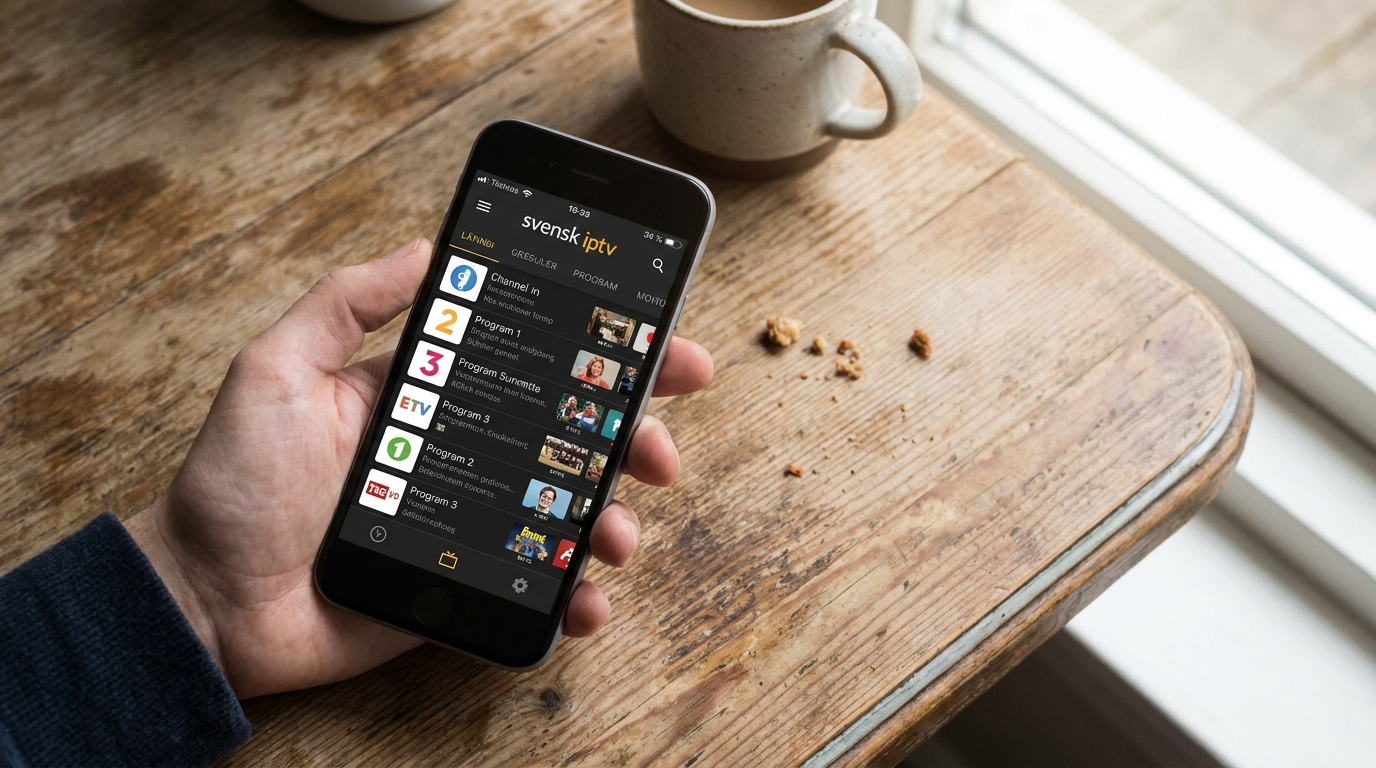svensk iptv​ — detail view